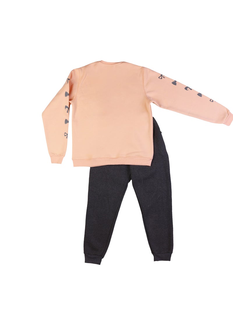 زيركون بيجامة شتوي بناتي - 4054 - Image 3