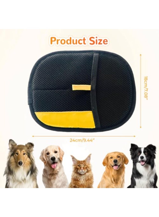 YelaJoy 3PCS Pet Hair Removal Glove for Cats & Dogs, 2025 Upgrade Pet Hair Remover Glove, Electrostatic Pet Hair Removal Gloves for Dogs and Cats, Reusable Pet Hair Remover Glove (3PCS) - Image 4