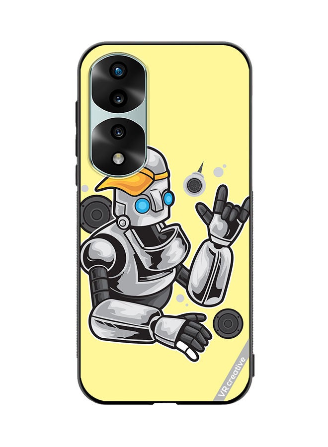 VR CREATIVE Protective Case Cover For Honor 70 Pro Cool Robot Design Multicolour - Image 1