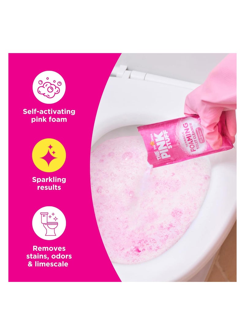 ستاردروبس ستار دروبس ذا بينك ستاف منظف المرحاض الرغوي ذا ميراكل باور علاجين فوم زهري ذاتي التنشيط - Image 2