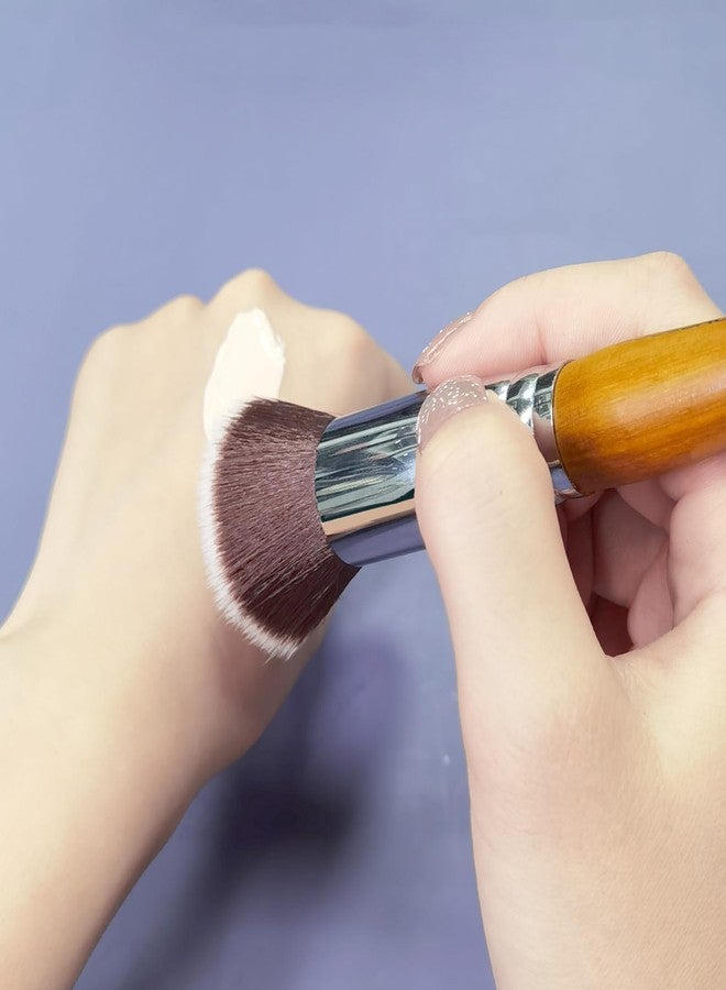 ACOSBRUOP Double Ended Concealer and Foundation Brush, Makeup Brush for Liquid, Cream, Concealer Brush Under Eye - Image 4