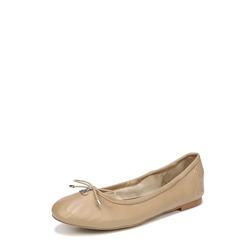 Sam Edelman Womens Felicia Ballet Flat, Soft Beige, 8.5 US - Image 1