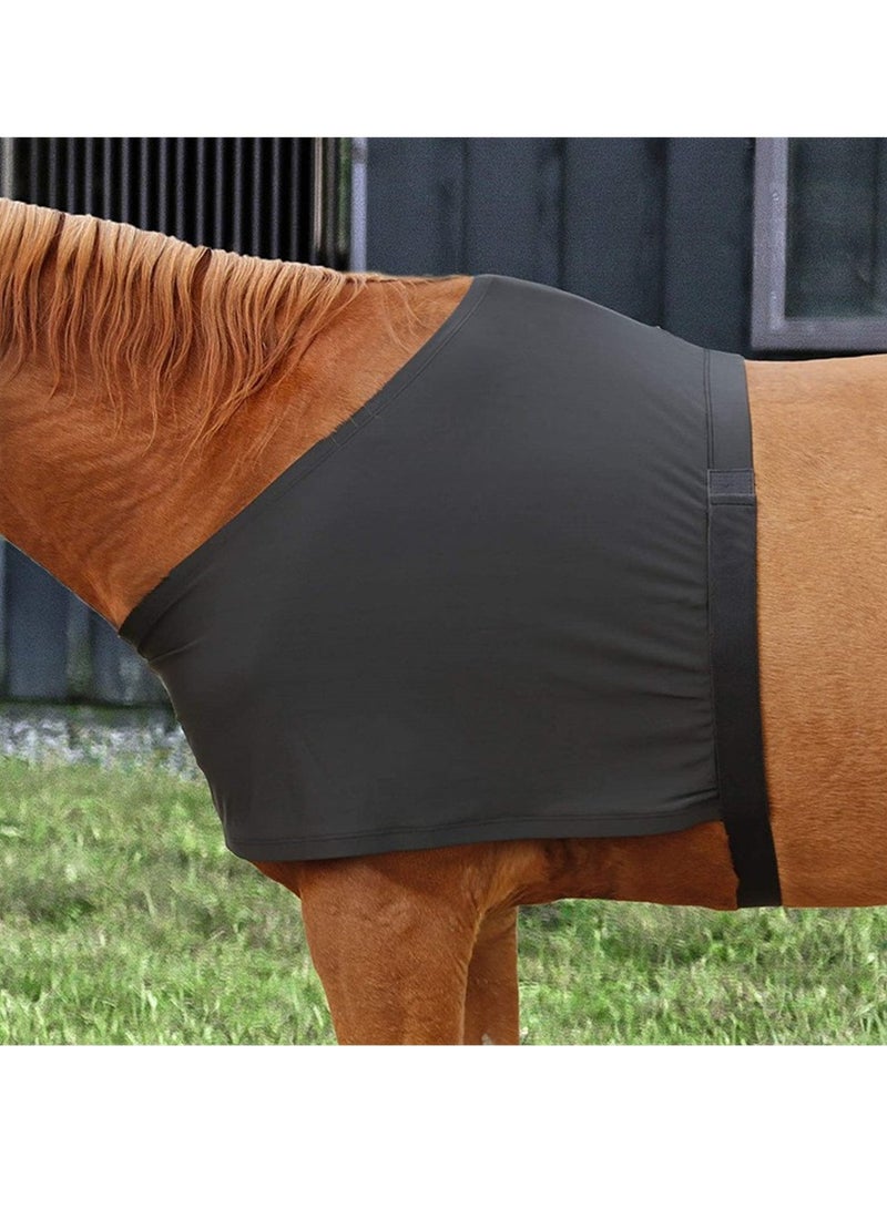 Generic High-Elasticity Horse Shoulder and Neck Vest - 70x60cm Size, Anti-Scratch Protection, Enhances Horse Comfort, Ideal for All Equestrian Activities - Image 1