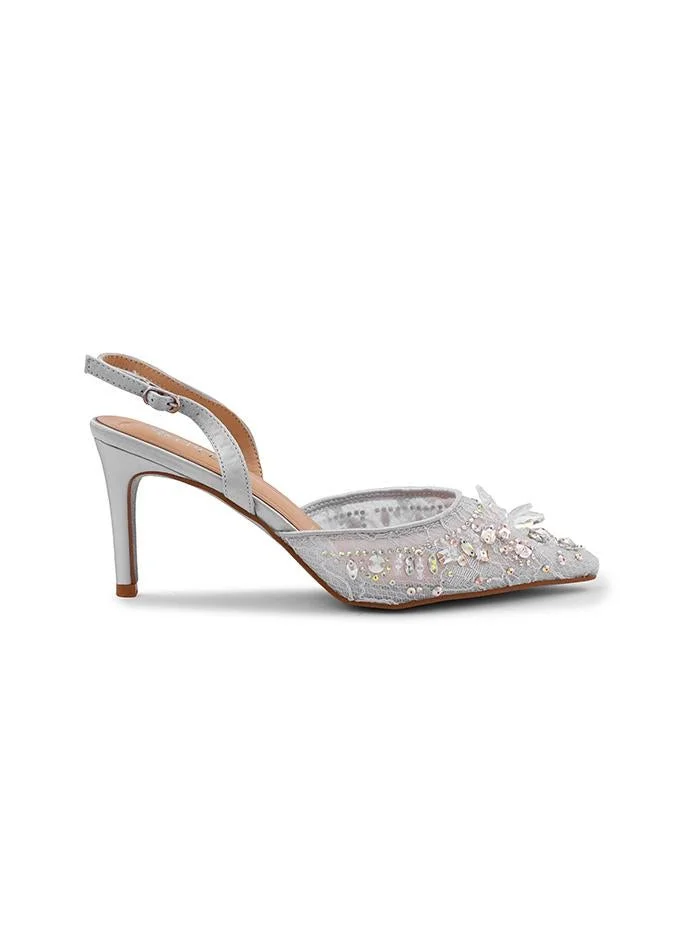 كابلي Cuple Embellished Slingback Pumps