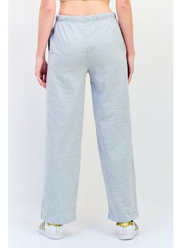 Looney Tunes Women Looney Tunes Print Drawstring Jogger Pants, Grey  - Image 3