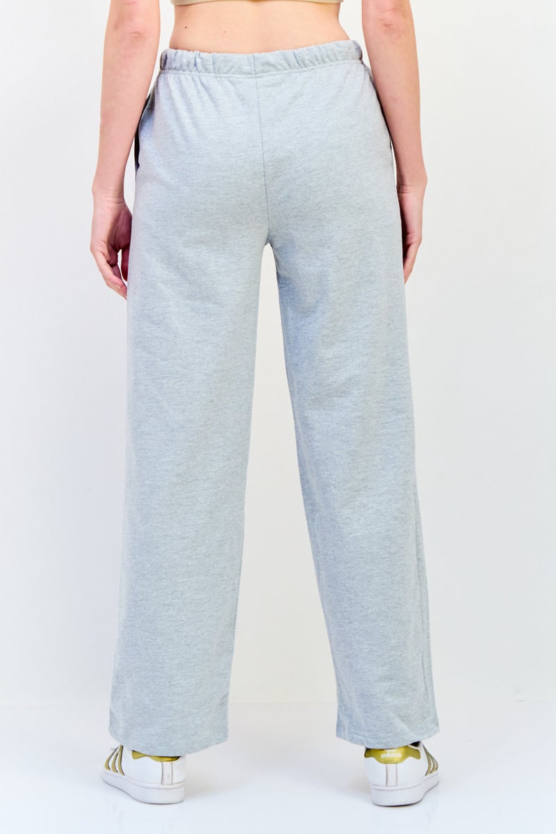 Looney Tunes Women Looney Tunes Print Drawstring Jogger Pants, Grey - Image 3