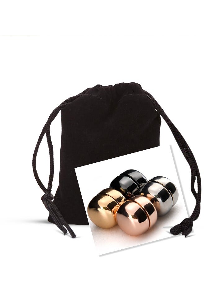 4 Pair Mix Color Commercial Strength Hijab Magnets. - Image 1