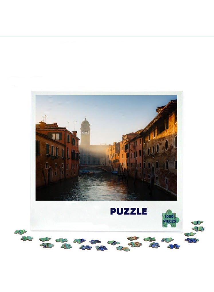 Anna 1000-Piece Jigsaw Puzzle for Relaxation and Home Decor - Scenic Design - Image 1