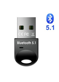 5.1 USB Bluetooth Adapter for PC 5.0 Bluetooth Dongle 5 0 Module Key Receptor BT Transmitter Aptx Receiver Audio for Computer