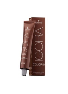 Schwarzkopf إيجورا كولور 10 لون الشعر 400 بني متوسط طبيعي إضافي 2.1 أونصة  - Image 1