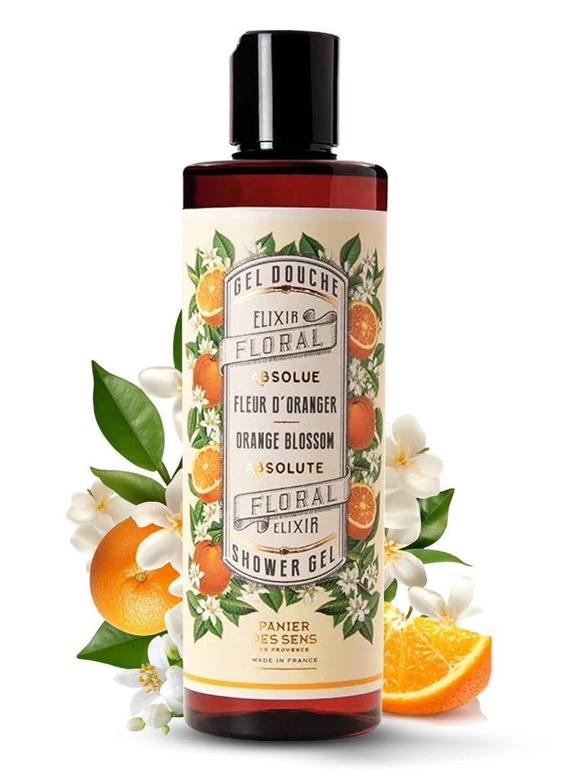 Panier des Sens – Orange Blossom Shower Gel - Foaming Body Wash Women & Men - Moisturizing Body Soap with Glycerin, Olive Oil - 95% Natural Ingredients Body Care - Vegan Liquid Body Wash - 8,45 floz - pzsku/ZCAAFB33B519E5AF306F9Z/45/_/1740344328/9b9835f1-8536-494d-9740-bf61a842f34f