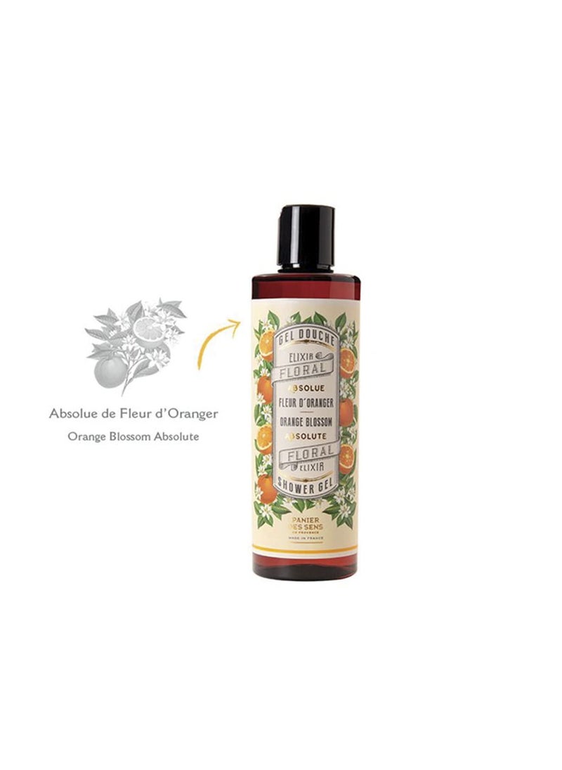 Panier des Sens – Orange Blossom Shower Gel - Foaming Body Wash Women & Men - Moisturizing Body Soap with Glycerin, Olive Oil - 95% Natural Ingredients Body Care - Vegan Liquid Body Wash - 8,45 floz - pzsku/ZCAAFB33B519E5AF306F9Z/45/_/1740344329/b4fa84f2-79e9-4673-8286-059947e90770