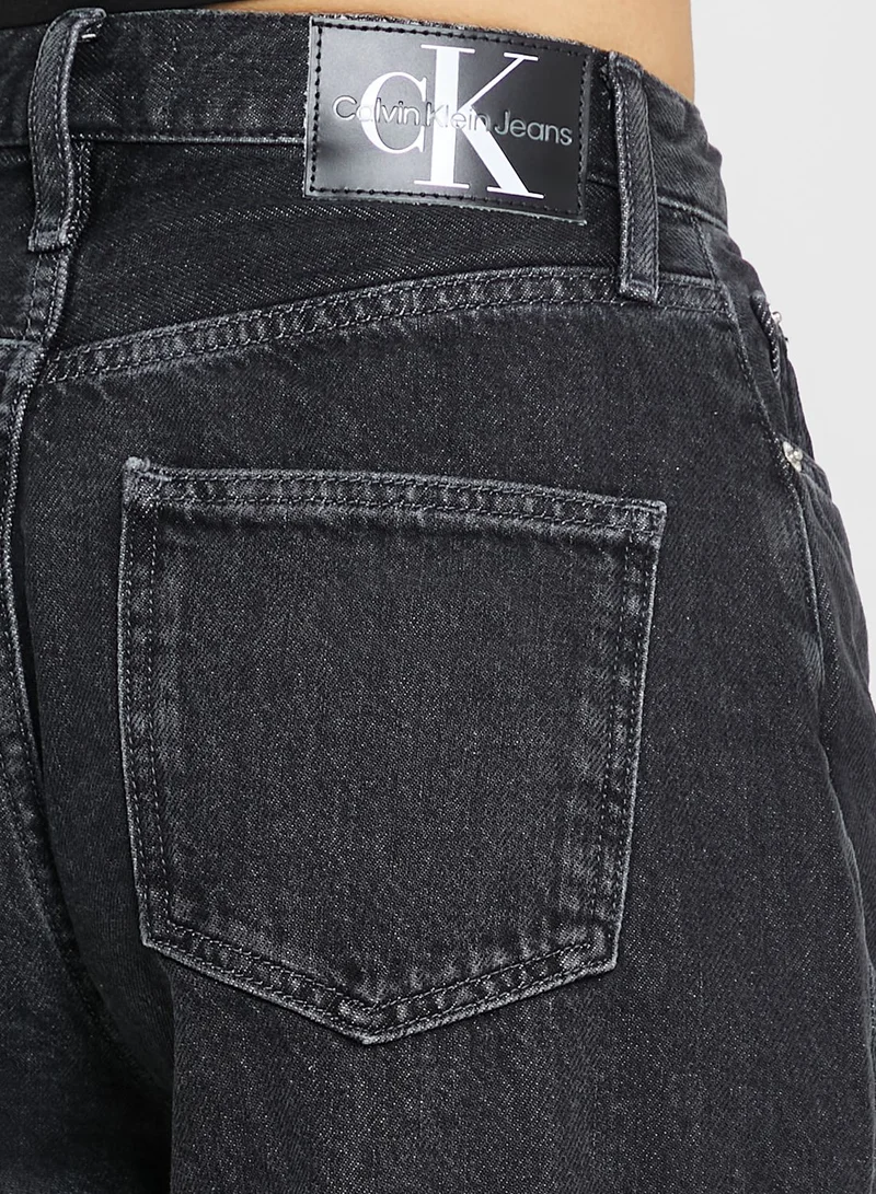 Calvin Klein Jeans High Waist Straight Jeans
