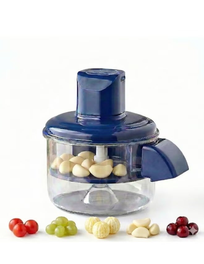 Electric peeler for garlic, grapes, fruits and vegetables, rechargeable, fast peeling for home use - Image 1