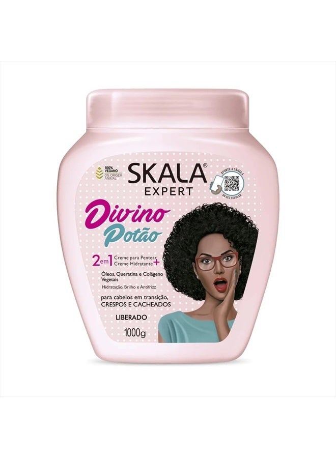 SKALA Expert Divino Potao Scala Expert Curly Hair 2-in-1 Treatment Cream 1000g