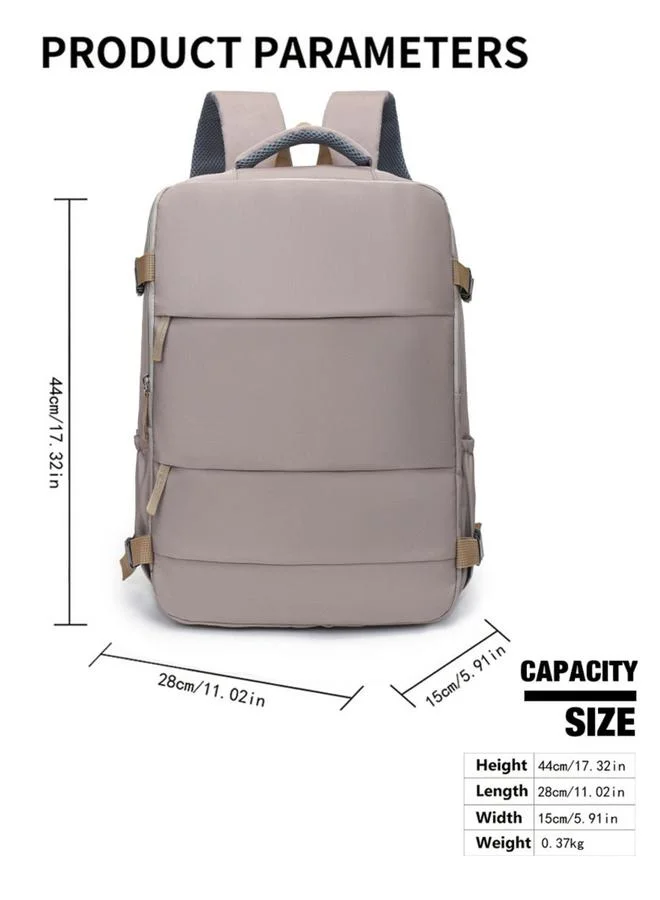 Take Two Grey Backpack with Shoe Compartment