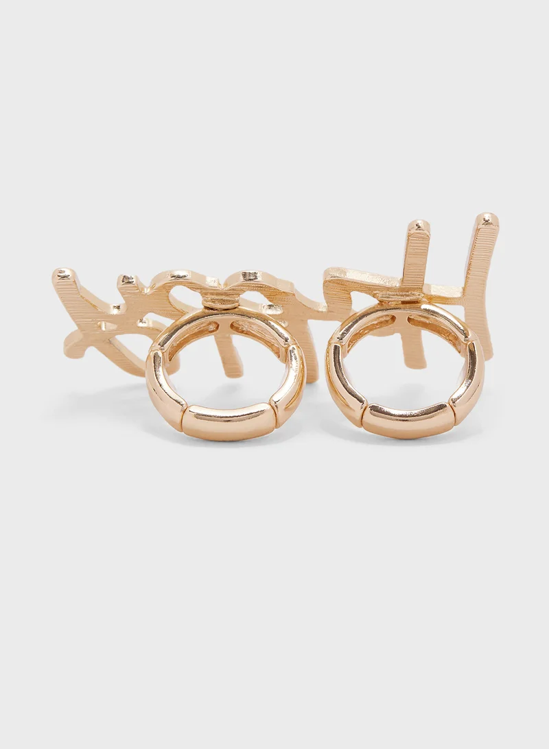 Ginger Happy Ring