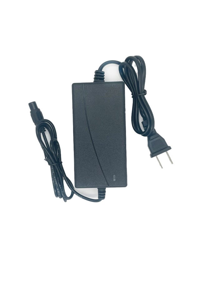 42V2A Lithium Battery Charger 9MM Three-hole Plug 36V Electric Two-wheel Balance Car Charger American Gauge European Gauge-Color:42V2A-Specifications:[european Regulations] Double-line Aviation Three-core 9mm - Image 2