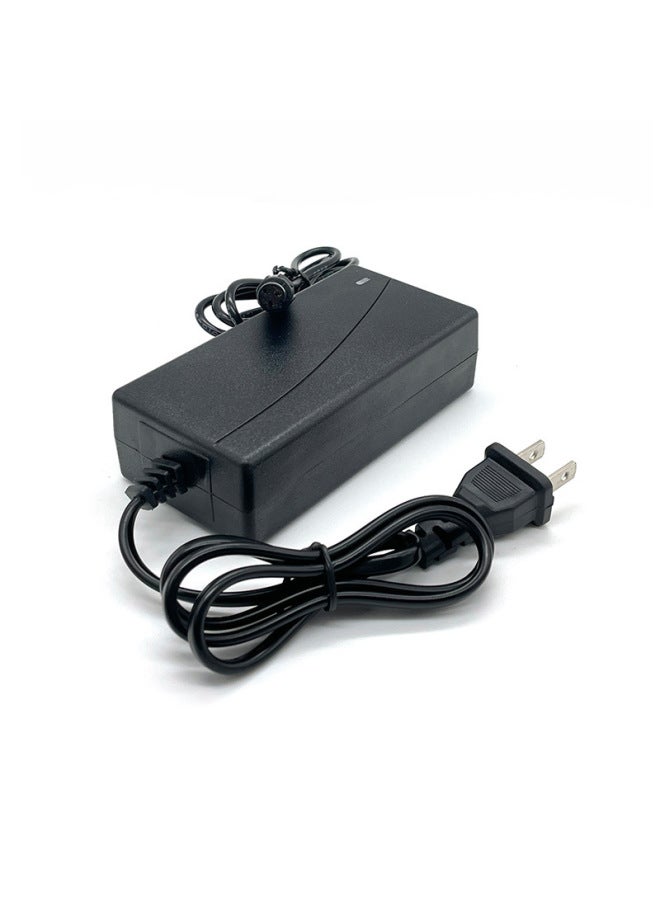 42V2A Lithium Battery Charger 9MM Three-hole Plug 36V Electric Two-wheel Balance Car Charger American Gauge European Gauge-Color:42V2A-Specifications:[european Regulations] Double-line Aviation Three-core 9mm - Image 4