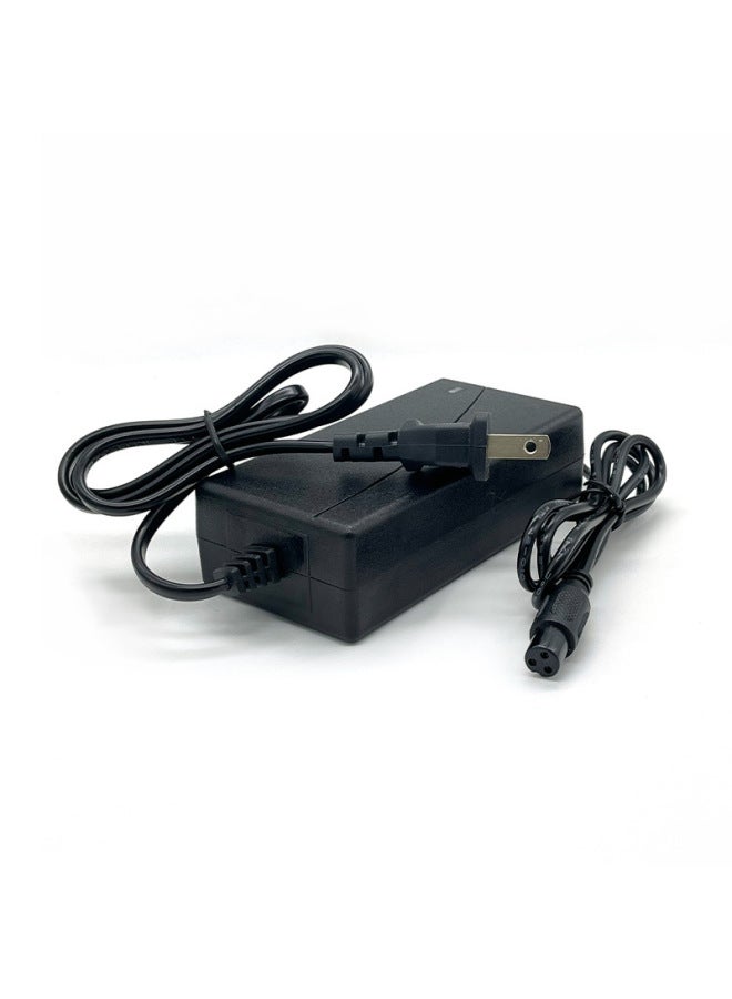 42V2A Lithium Battery Charger 9MM Three-hole Plug 36V Electric Two-wheel Balance Car Charger American Gauge European Gauge-Color:42V2A-Specifications:[european Regulations] Double-line Aviation Three-core 9mm - Image 3
