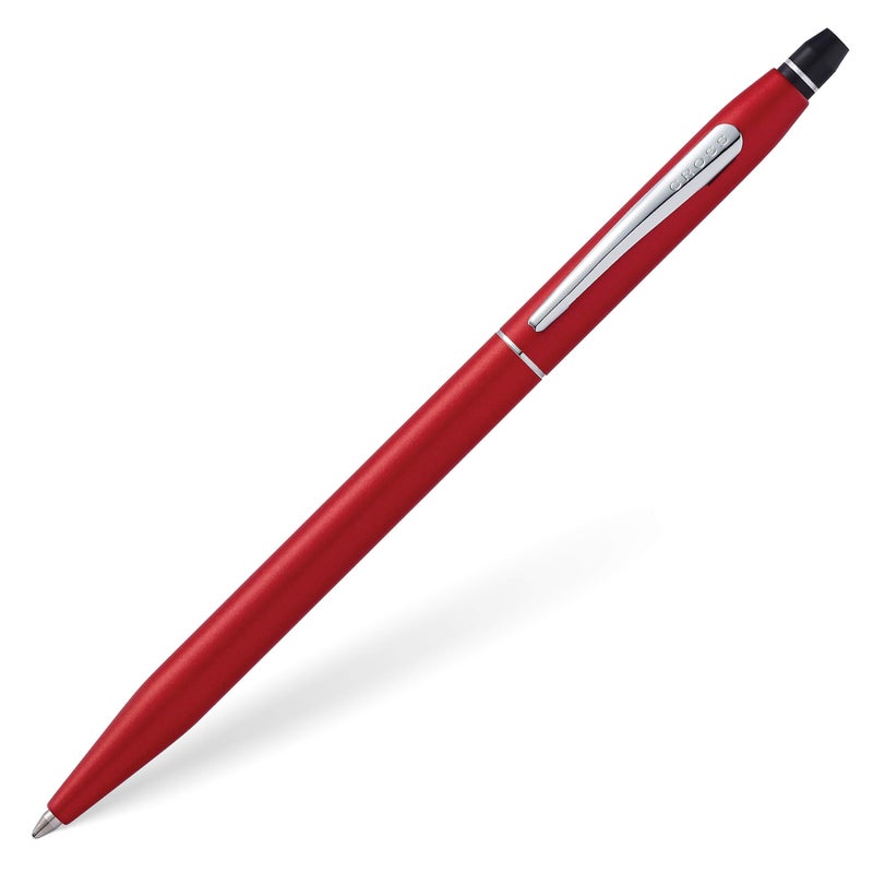 Cross Click Refillable Ballpoint Pen Presented in a Everyday Gift Box - Medium Point, Black Ink, Crimson - Image 4