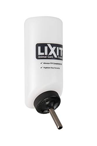 Lixit Pet Wide Mouth Water Bottle (16 oz), translucent, 8802 - Image 2
