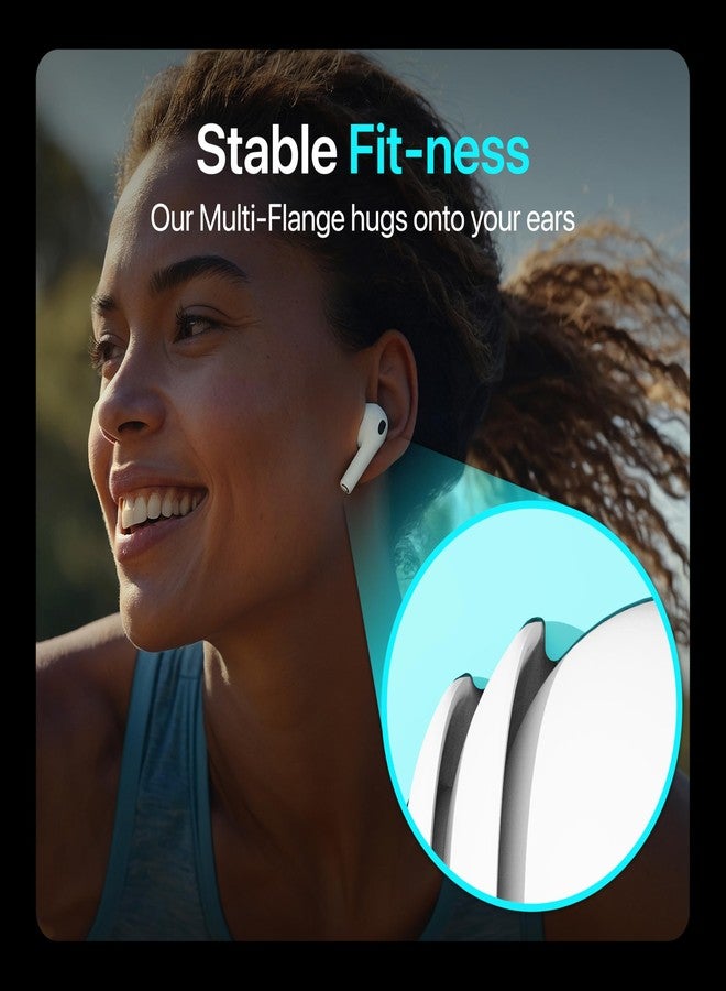 diofit Premium Multi-Flange Eartips Compatible with Apple Airpods Pro1 & 2 (Medium) - Image 4