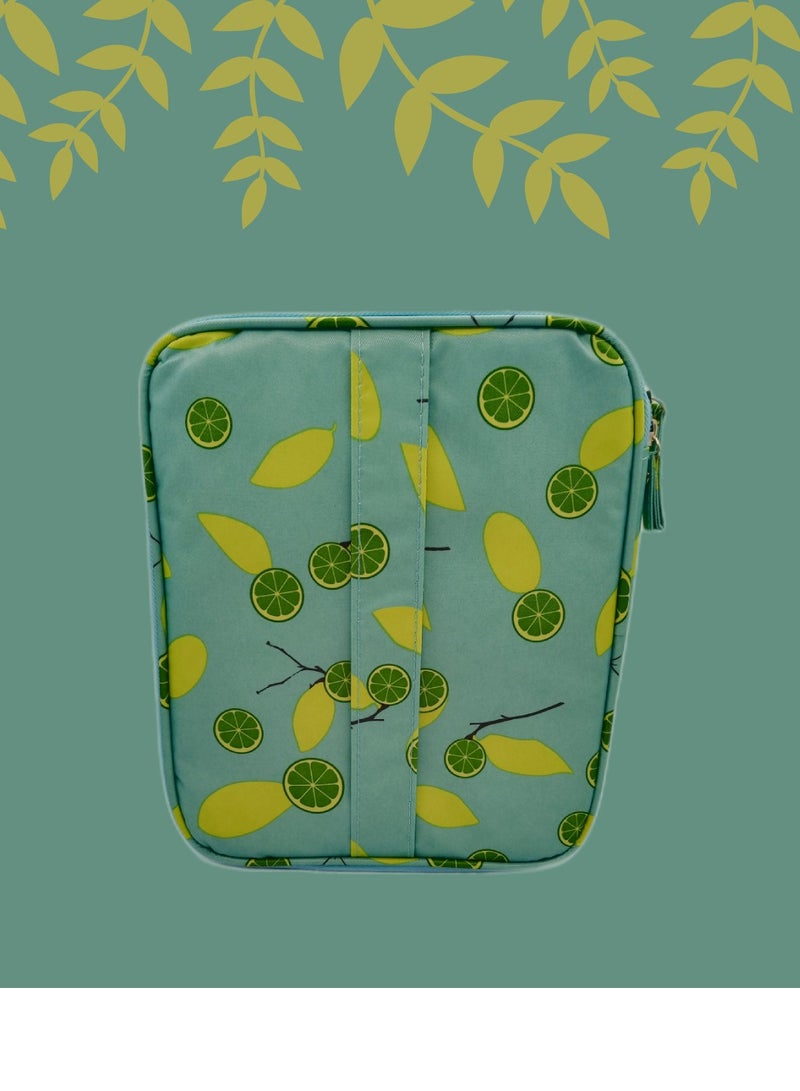 DIGI CORE Travel Makeup Bag Cosmetic Bags For Women Portable Pouch Open Flat Toiletry Bag Makeup Organizer With Divider And Handle Travel Kit Organizer - Image 4