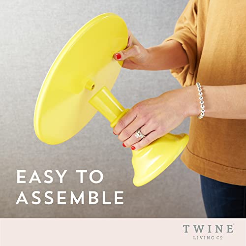 Twine Mint Melamine Cake Stand, Cupcake Stand, Home Decor, Food Service, Dessert Accessory, Mint Green, Set of 1 - Image 3