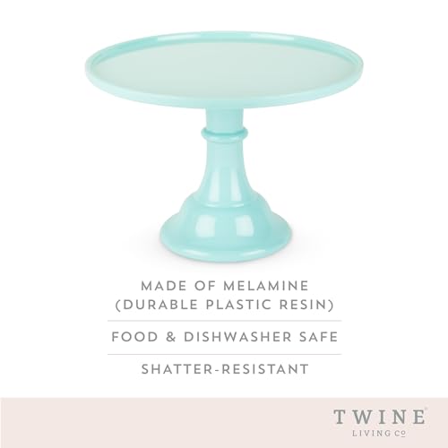 Twine Mint Melamine Cake Stand, Cupcake Stand, Home Decor, Food Service, Dessert Accessory, Mint Green, Set of 1 - Image 2