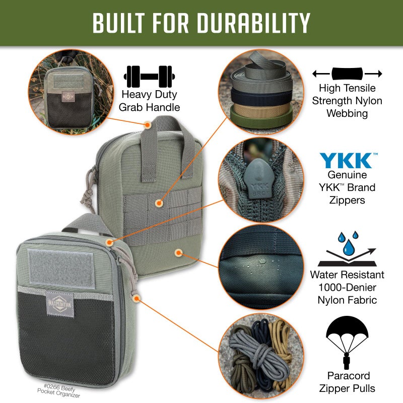 Maxpedition MAXPEDITION Beefy Pocket Organizer (Foliage Green)  - Image 3