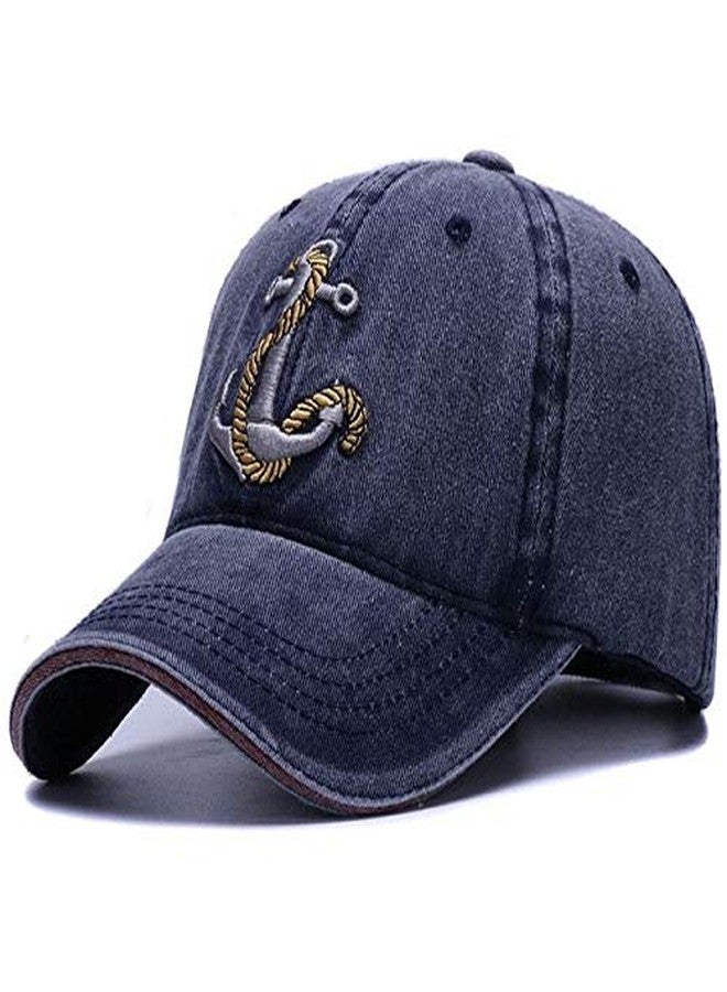 Handcuffs Cotton Unisex Baseball Caps Adjustable Stylish Sun Protective Cap For Men Women (Blue) - Image 2