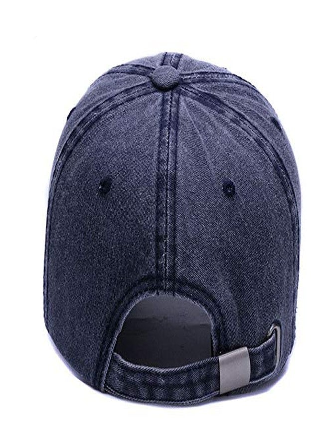 Handcuffs Cotton Unisex Baseball Caps Adjustable Stylish Sun Protective Cap For Men Women (Blue) - Image 5