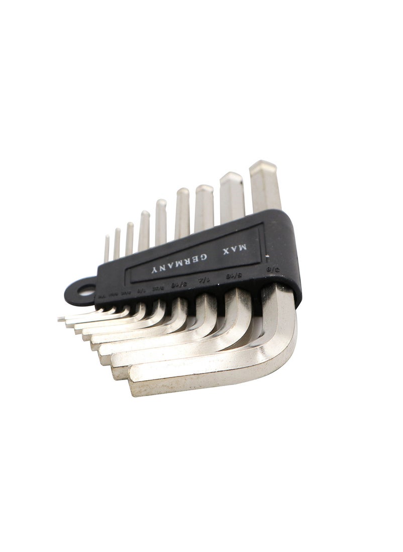Max Germany Max Germany 441B-AF10 Ball Head Allen Key Set, 9 Pieces  - Image 2
