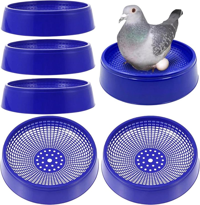 6 Piece Bird Breeding Cage Nest Box Outdoor Aviary Setup for Parrots Cockatiel Canary - Image 1