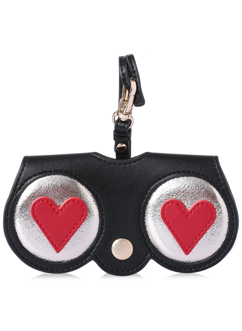 KANELLI Women's glasses case from Kanelli, elegant design | New Collection AAY2312087-Black