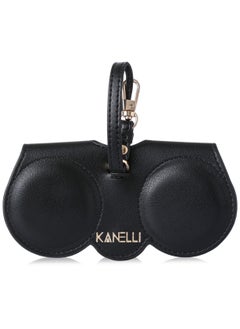 KANELLI Women's glasses case from Kanelli, elegant design | New Collection AAY2312087-Black  - Image 3