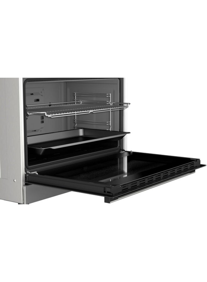 BOSCH Series 6, Gas range cooker, Stainless steel HGX3G8W50S HGX3G8W50S stainless steel - Image 4