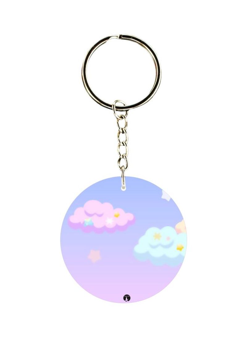 RKN Printed Plastic Keychain