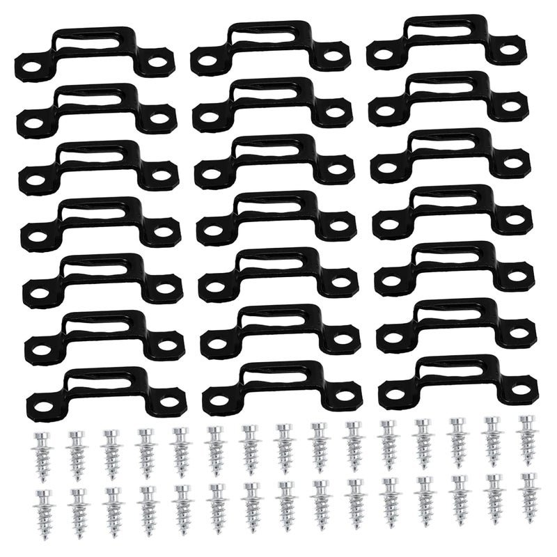 VOSAREA 30Pcs Invisible Furniture Joint Connectors Fasteners for Cabinets and Wardrobes Easy Installation Hardware for Furniture Assembly - Image 1