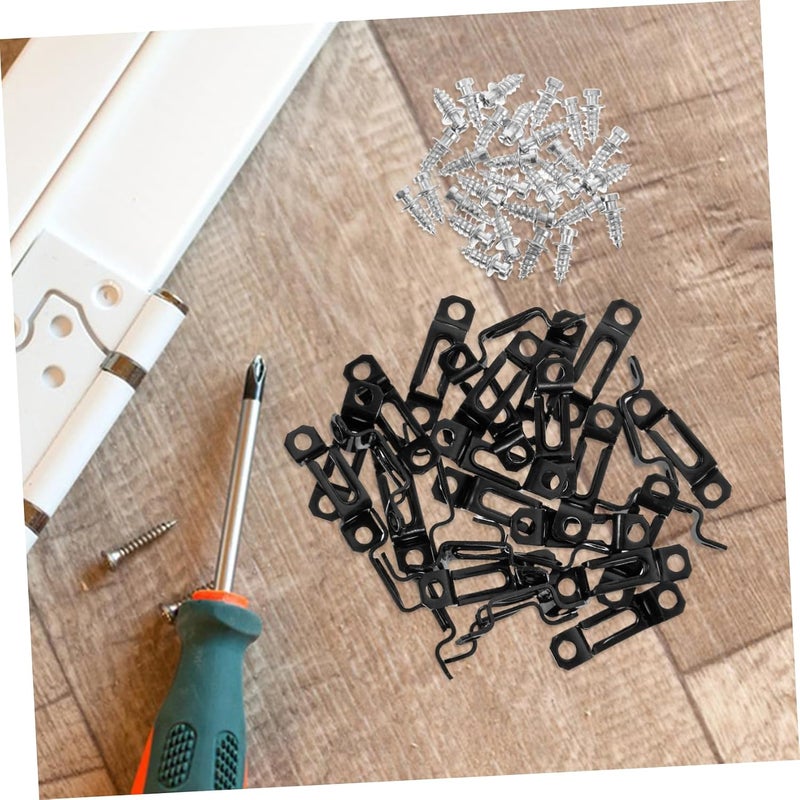 VOSAREA 30Pcs Invisible Furniture Joint Connectors Fasteners for Cabinets and Wardrobes Easy Installation Hardware for Furniture Assembly - Image 5