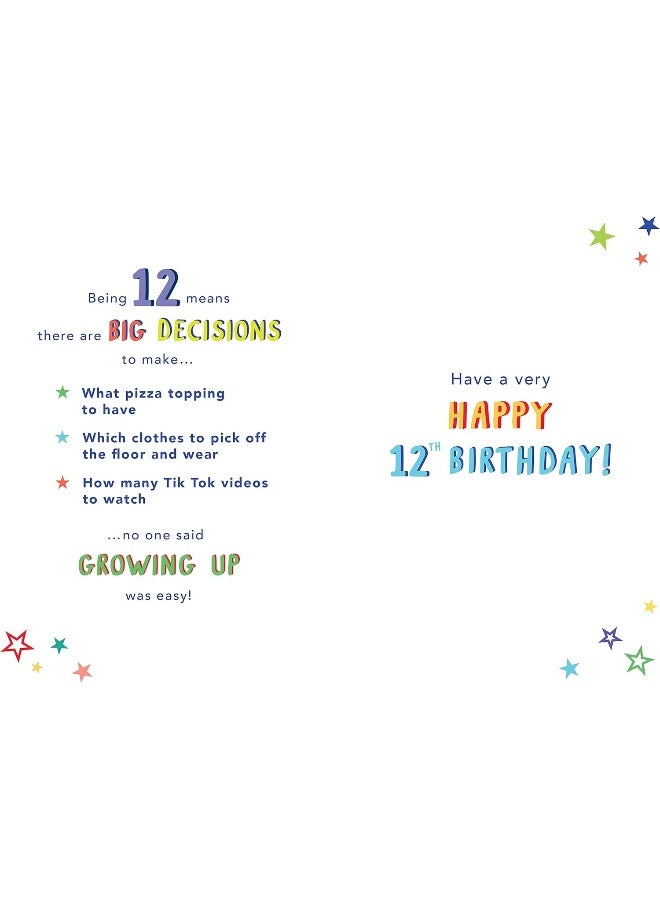 UK Greetings 12 Its Your Birthday Card - Image 2