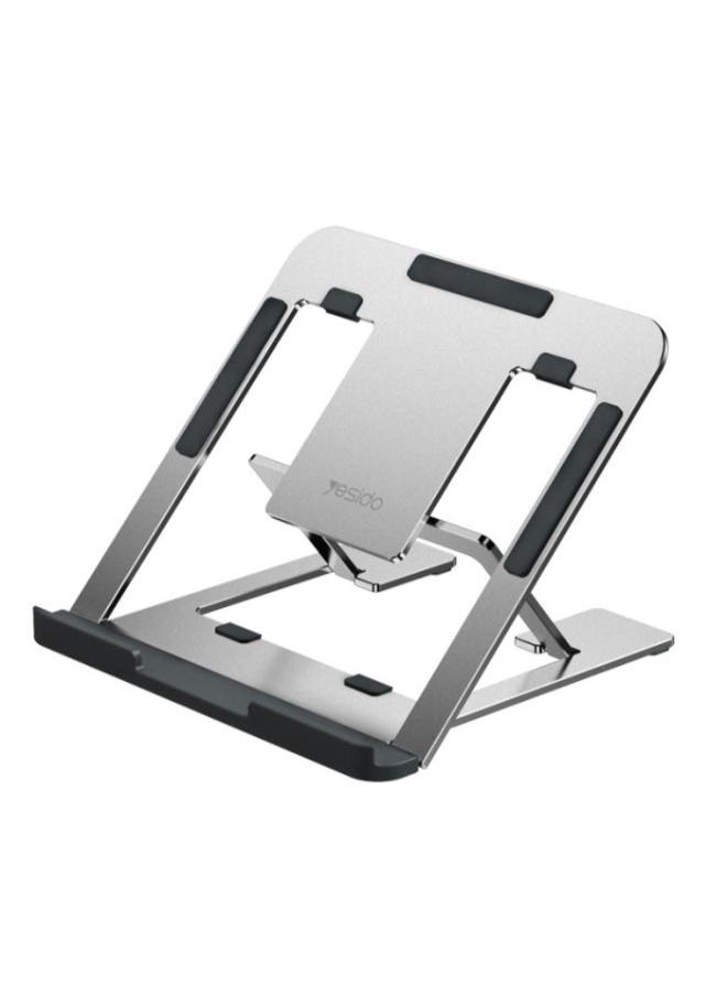 Yesido LP02 Adjustable Portable Flexible Folding Aluminium Metal Table Laptop Notebook Stand Holder  - Image 1