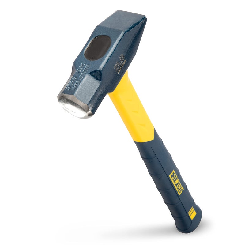 ESTWING Blacksmith's Hammer - 32 oz Metalworking Tool with Fiberglass Handle & No-Slip Cushion Grip - MRF32BS - Image 5