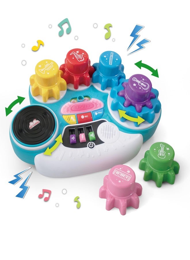 BEST LEARNING Music Gear Mixer - Kids DJ Mixer Table, 6 Instruments, 3-6 - Image 1