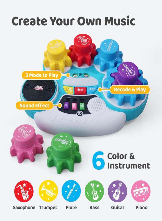 BEST LEARNING Music Gear Mixer - Kids DJ Mixer Table, 6 Instruments, 3-6 - Image 2