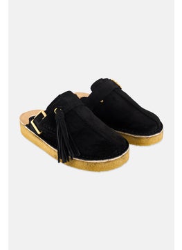clarks Women Standard Slip On Slippers, Black  - Image 1