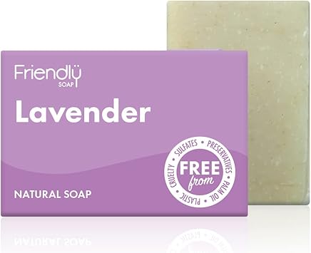 Friendly Soap 6 x 95g Lavender Natural Handmade Soap bar Gentle Sensitive Nourishing No Synthetic Fragrances Sulfate Free - Image 2