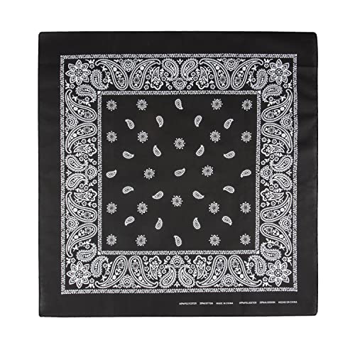 Levi's Men's 100% Cotton Multi-purpose Bandana Gift Sets – Headband, Wrap, Protective Coverage, Black/Red/Navy, Pack 3 - Image 5