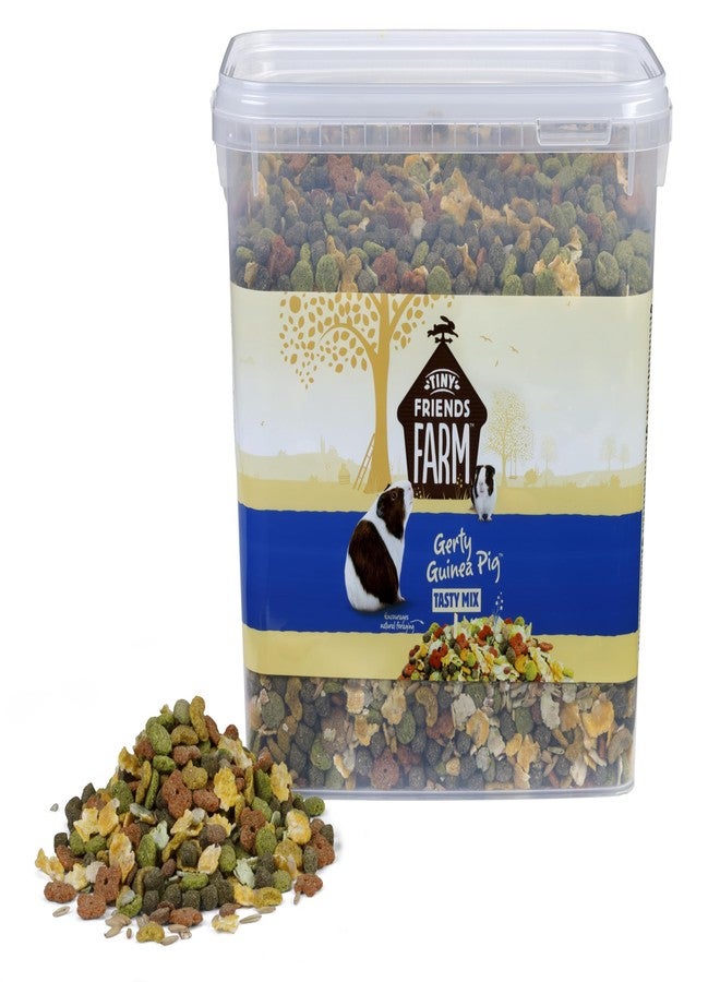 Tiny Friends Farm Gerty Guinea Pig Tasty Mix 10lbs Bucket - Image 2